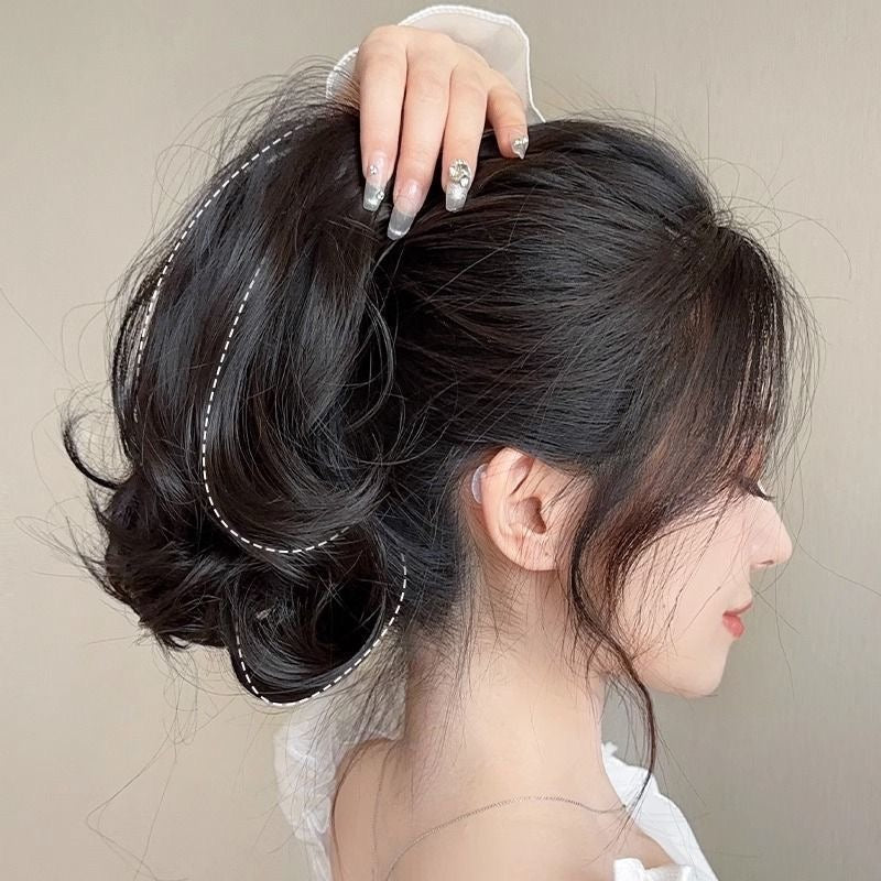 ヘアクリップ付きポニーテールウィッグ