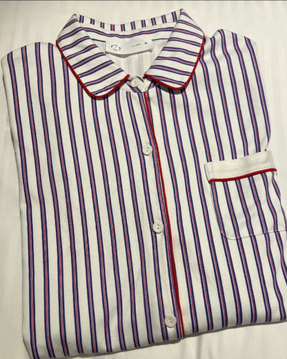 Perfect for sleepovers and girls' night out! ! Stylish striped nightwear 